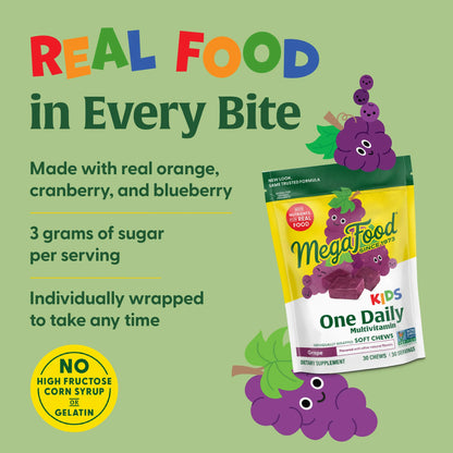 KIDS MULTIVITAMIN CHEWS GRAPE