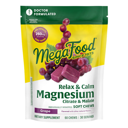 MAGNESIUM SOFT CHEW GRAPE