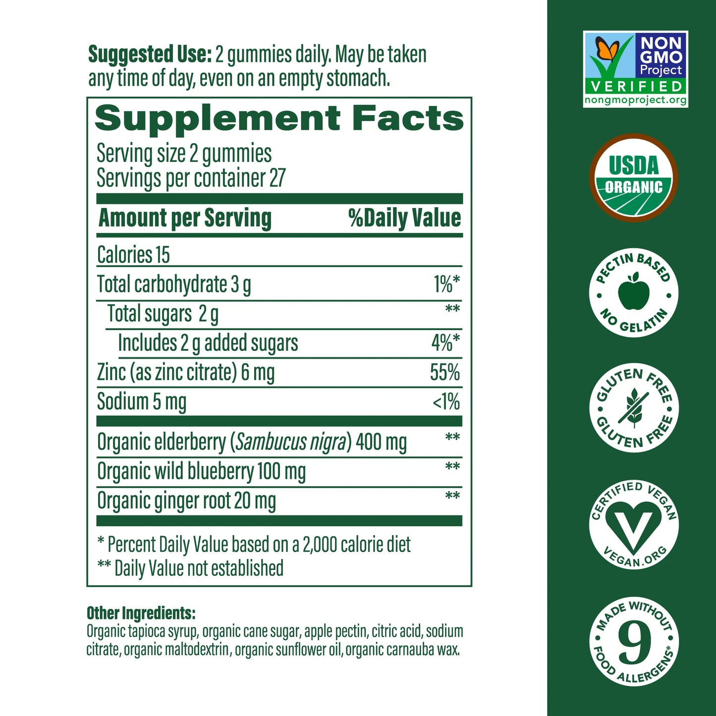 ELDERBERRY IMMUNE SUPPORT GUMMY