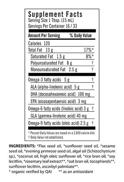 UDO'S CHOICE UDO'S OIL DHA 3-6-9 BLEND