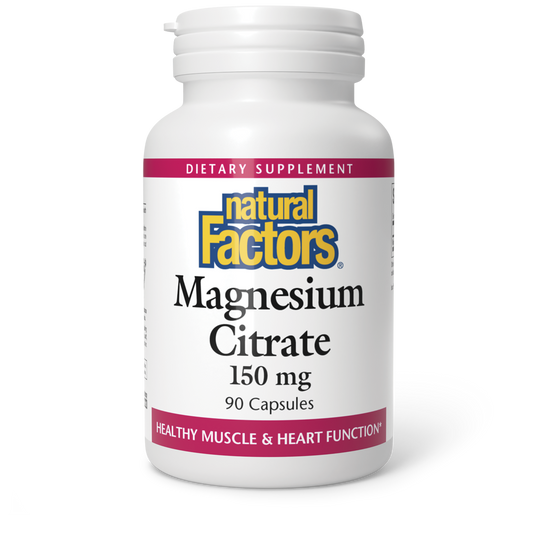 NATURAL FACTORS MAGNESIUM CITRATE 150 mg (90)