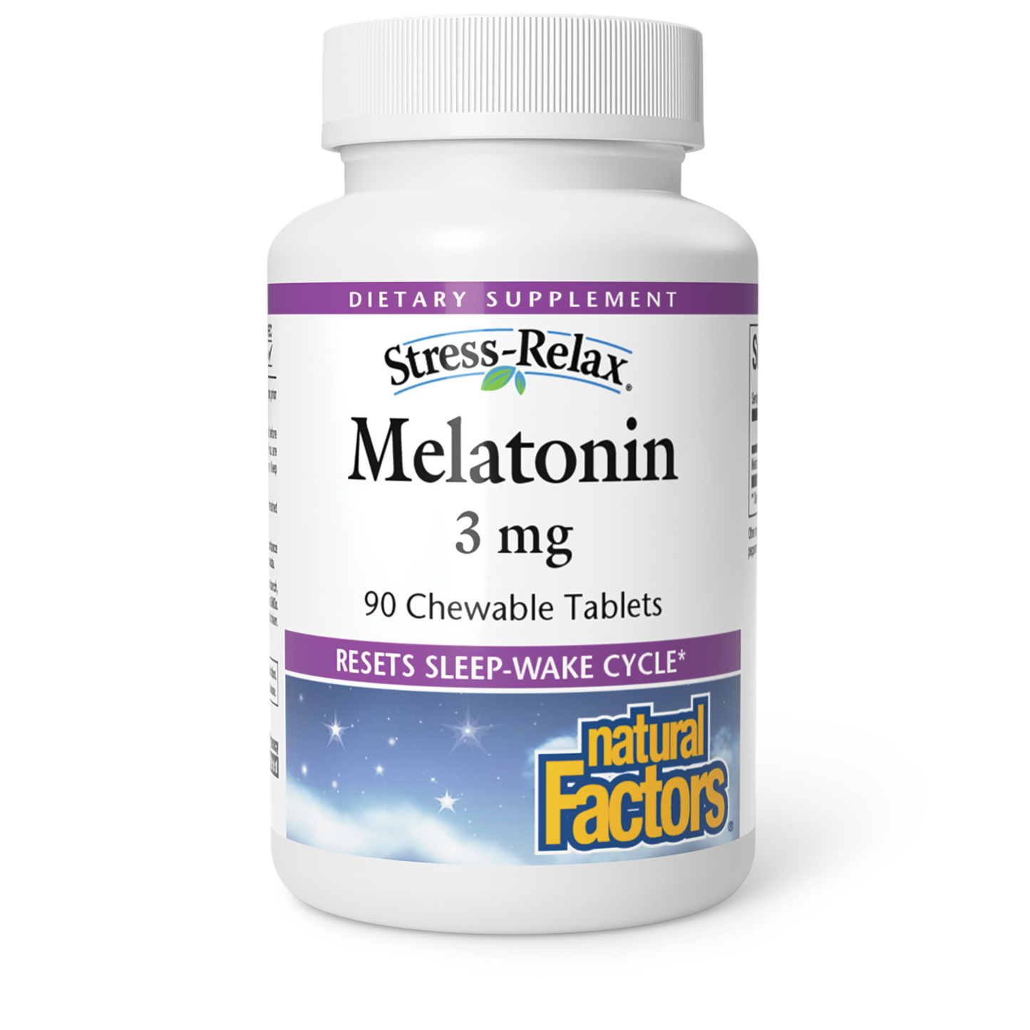 NATURAL FACTORS MELATONIN 3 mg