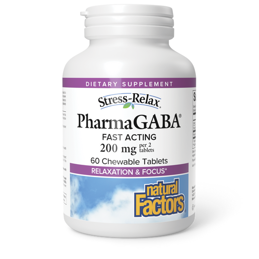 PHARMA GABA CHEWABLE 200 mg