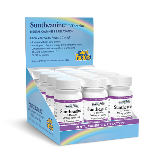 SUNTHEANINE CHEWABLE 200 mg TRAVEL