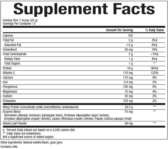 WHEY FACTORS FRENCH VANILLA