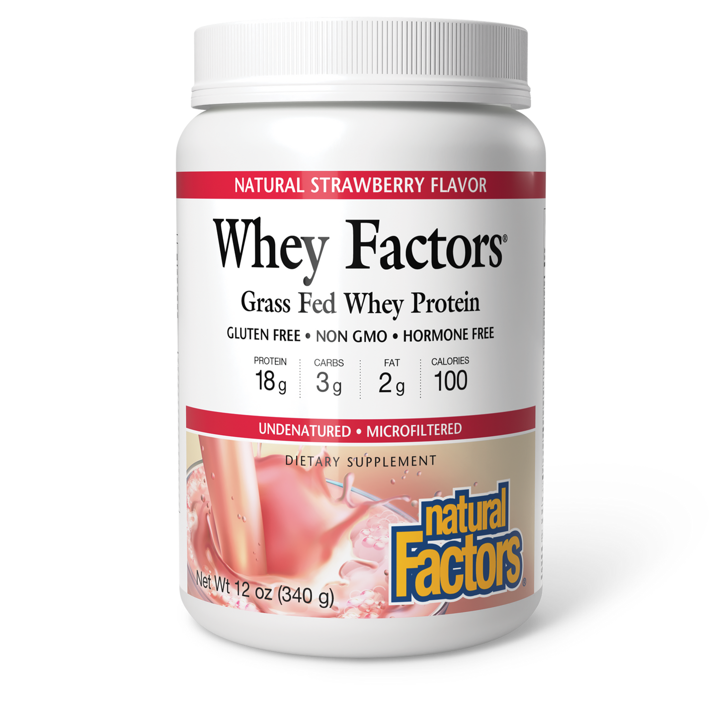 WHEY FACTORS STRAWBERRY
