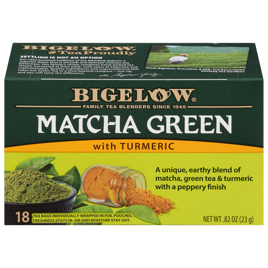 MATCHA GREEN TEA WITH TURMERIC