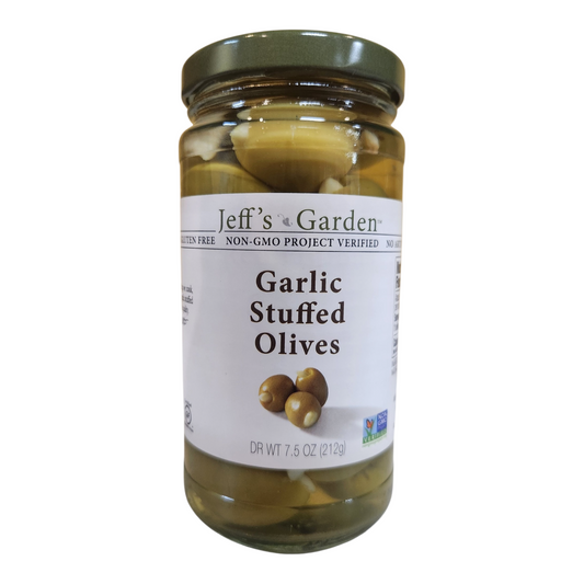 GARLIC STUFFED OLIVES