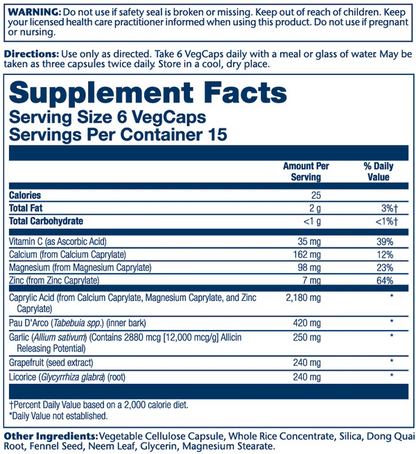 YEAST-CLEANSE W/ CAPRYLIC ACID