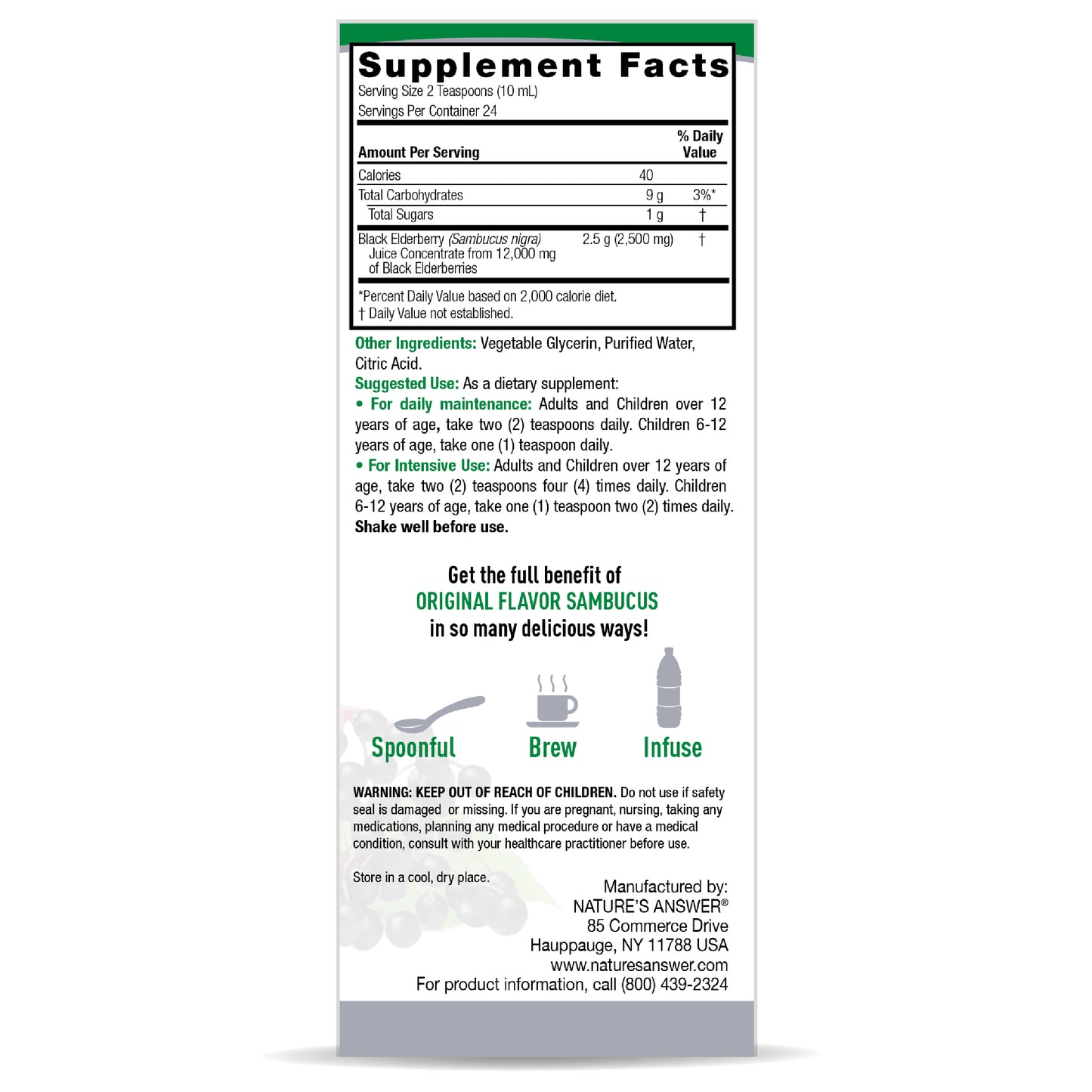 SAMBUCUS ORIGINAL EXTRACT