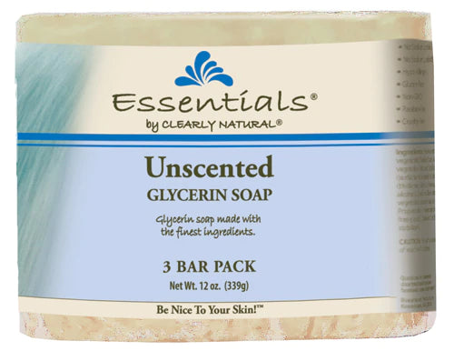 UNSCENTED GLYCERIN SOAP 3 PACK