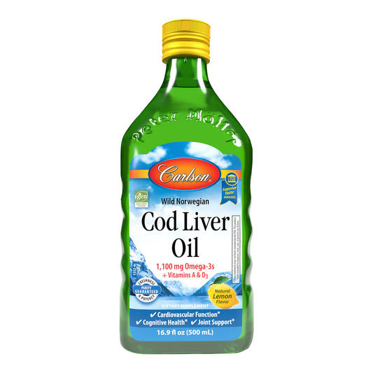 COD LIVER OIL LEMON (16.9 oz)
