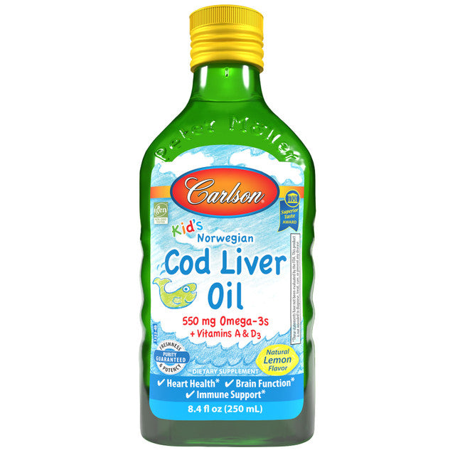 COD LIVER OIL KIDS LEMON