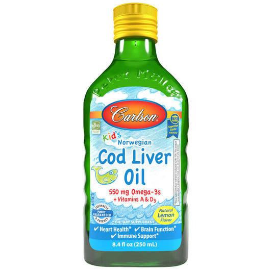 COD LIVER OIL KIDS LEMON