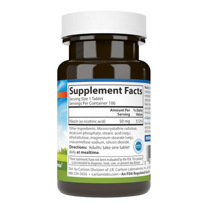 NIACIN 50 mg