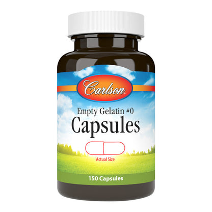 EMPTY GELATIN CAPSULES MED #0
