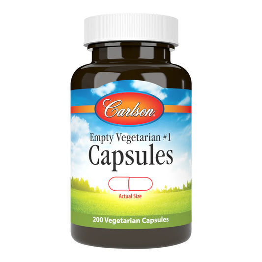 EMPTY VEGETARIAN CAPSULES MED-SM #1
