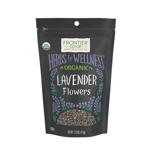 LAVENDER FLOWERS ORGANIC STAND UP