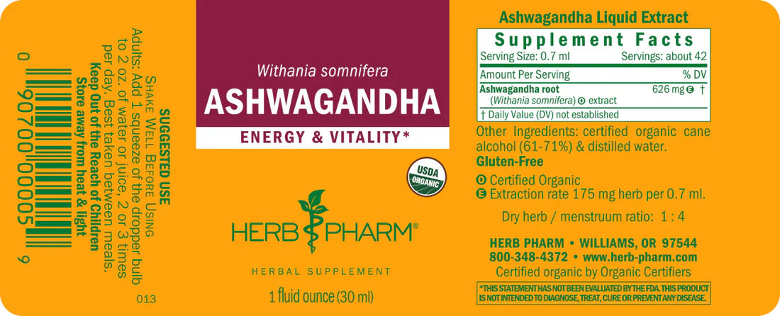 ASHWAGANDHA EXTRACT (1 oz)