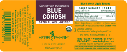 BLUE COHOSH TINCTURE