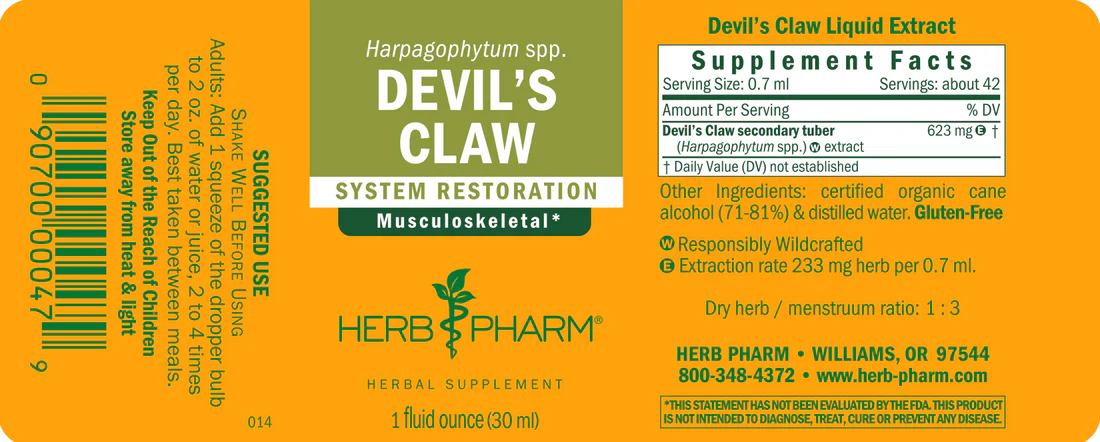 DEVIL'S CLAW EXTRACT