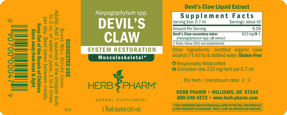 DEVIL'S CLAW EXTRACT