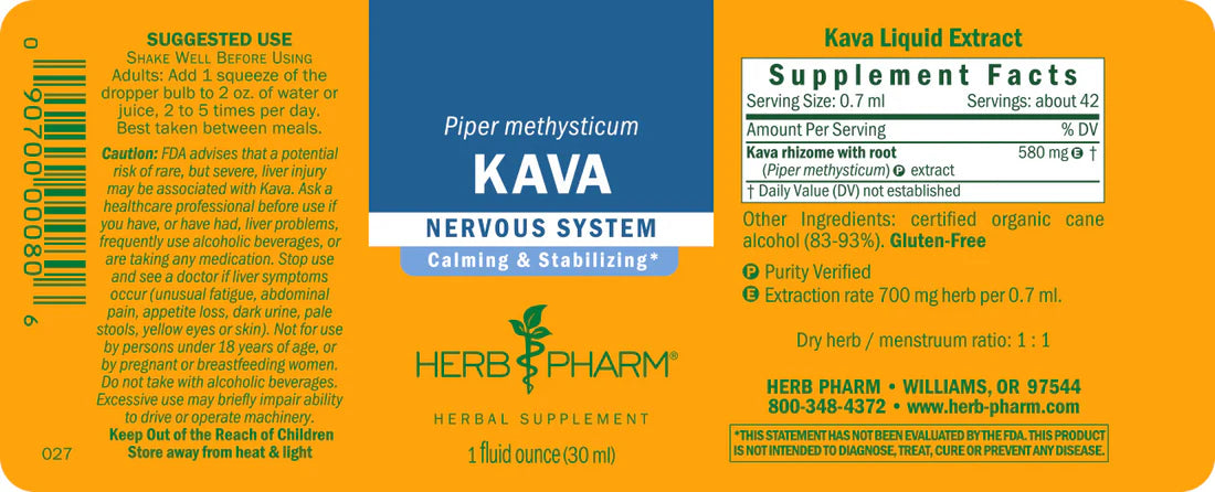 KAVA EXTRACT (4 oz)