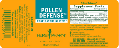 POLLEN DEFENSE TONIC