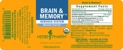 BRAIN & MEMORY TONIC