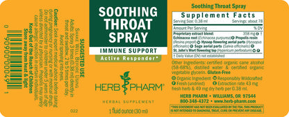 SOOTHING THROAT SPRAY