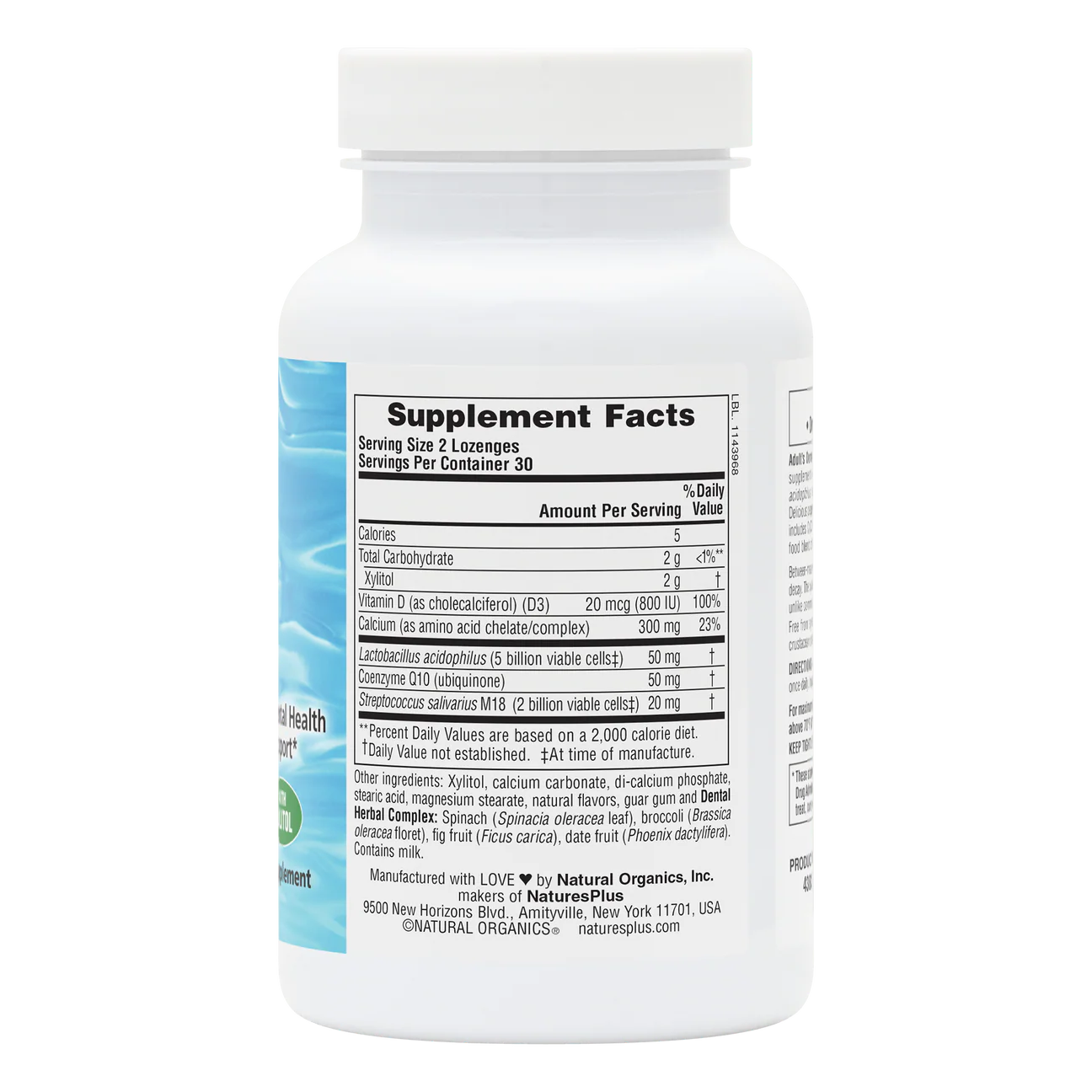 DENTAL CARE PROBIOTIC LOZENGE