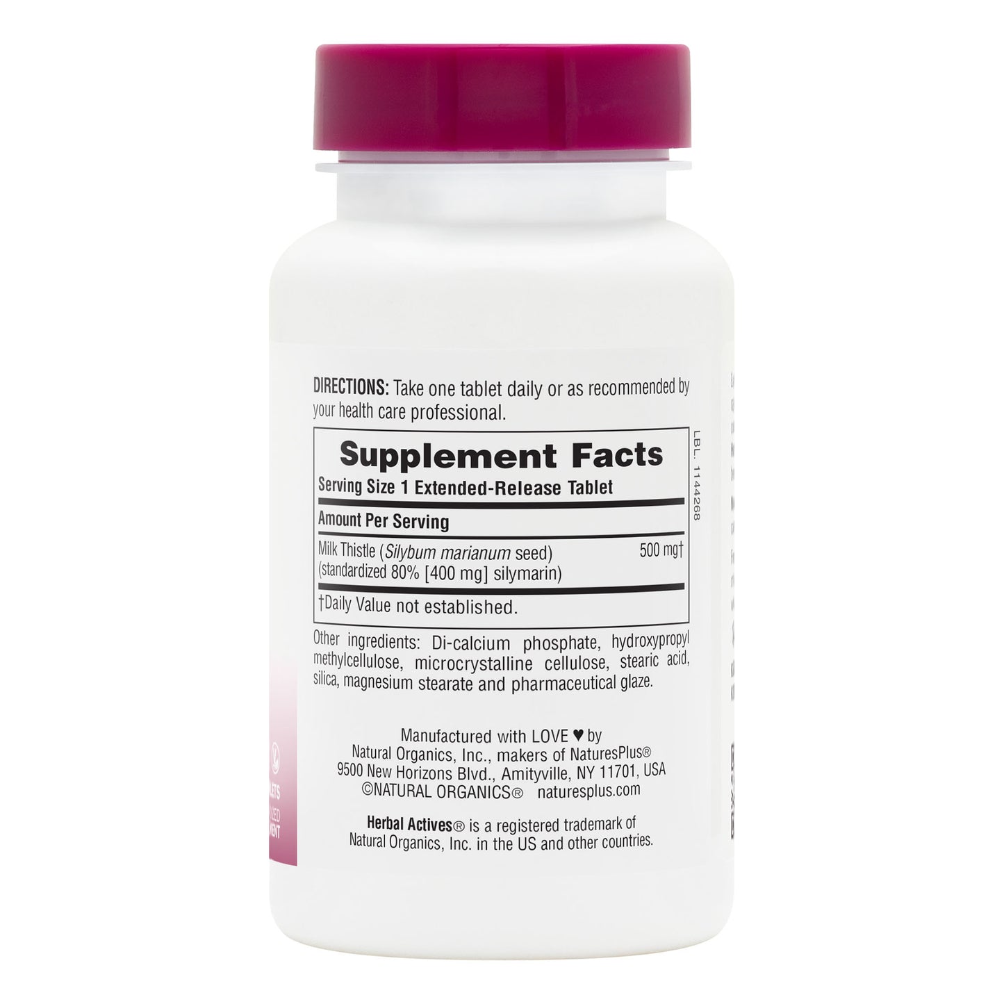 MILK THISTLE EXTENDED RELEASE