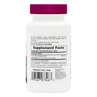 OLIVE LEAF EXTENDED RELEASE 500 mg