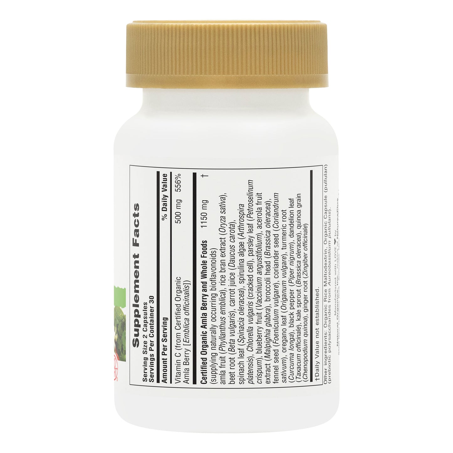 SOL GARDEN VITAMIN C 500 mg ORGANIC