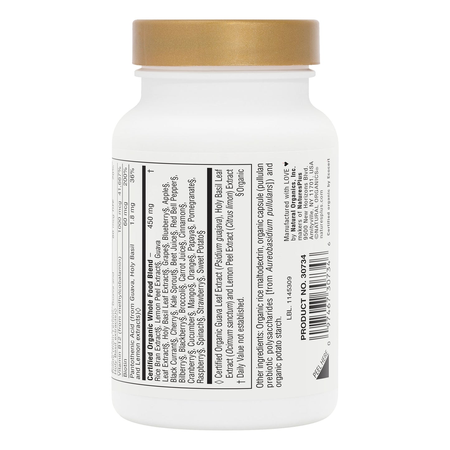 SOL GARDEN VITAMIN B12 ORGANIC