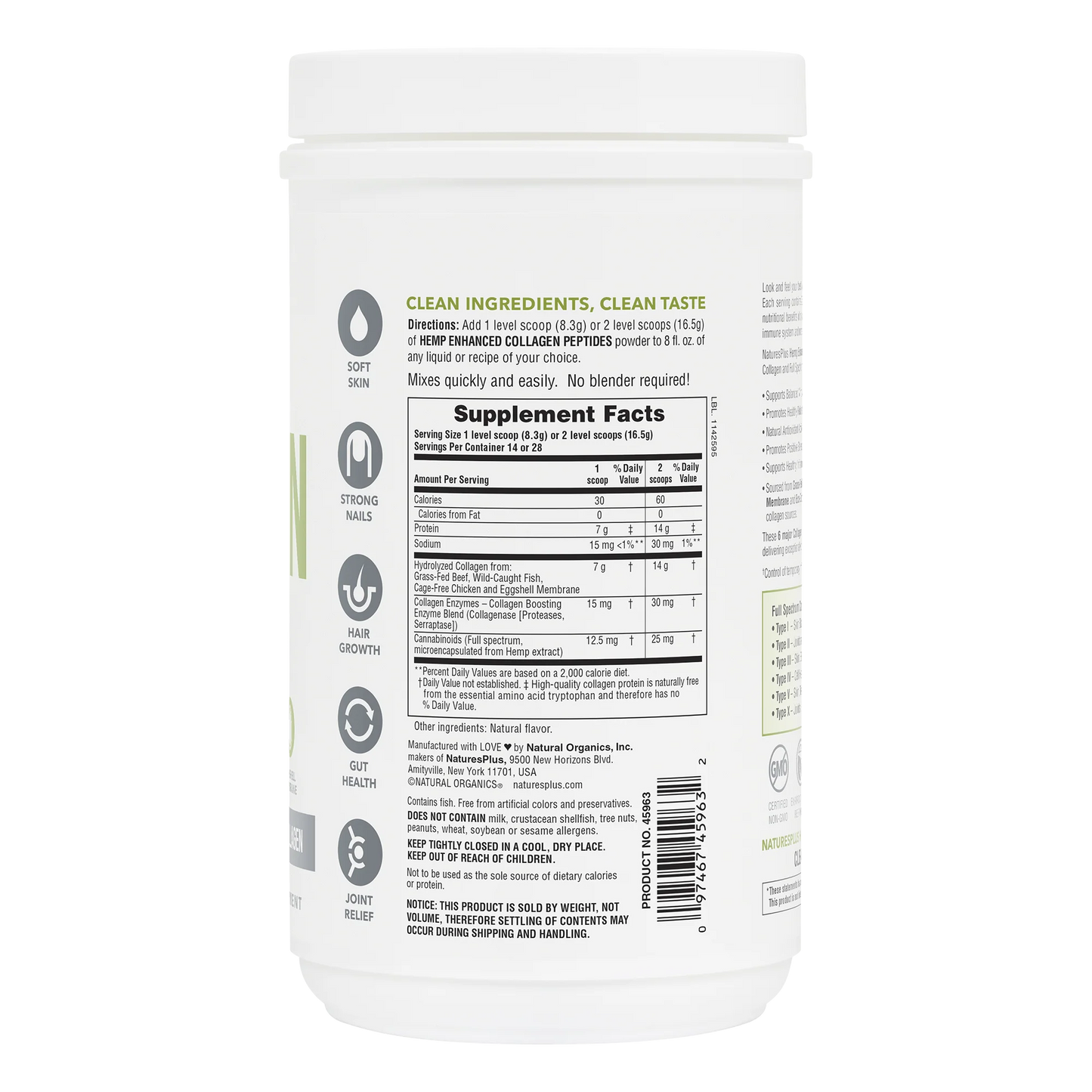HEMP ENHANCED COLLAGEN PEPTIDES