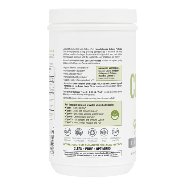 HEMP ENHANCED COLLAGEN PEPTIDES
