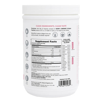 COLLAGEN PEPTIDES POWDER BERRY LEMONADE