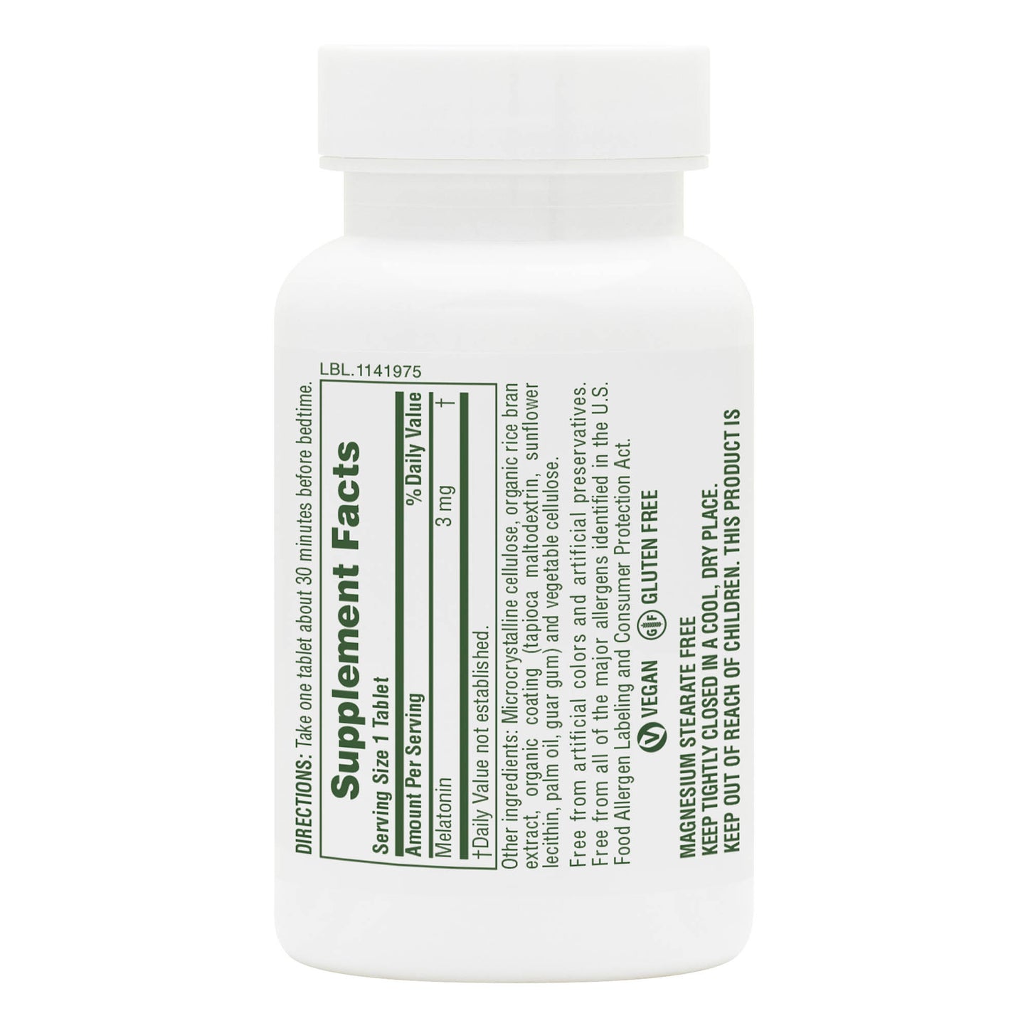 NATURES PLUS MELATONIN 3 mg