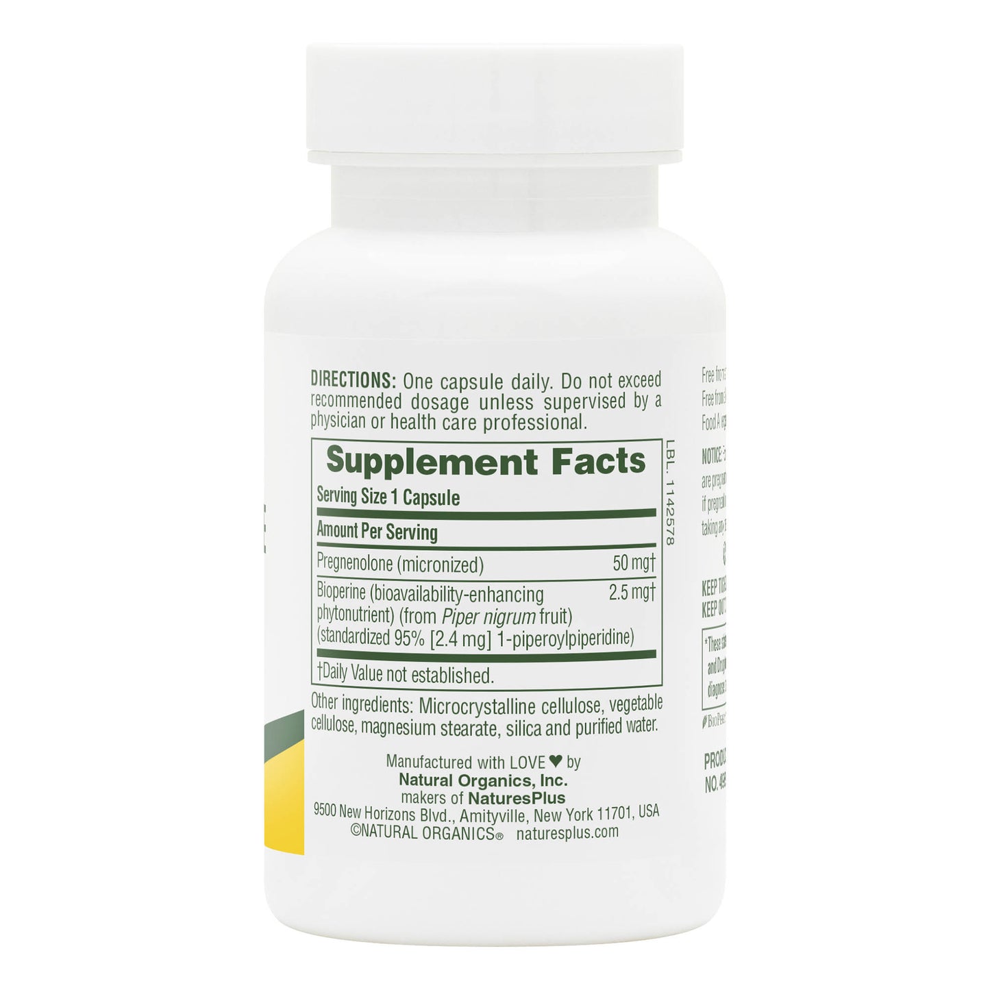 ULTRA PREGNENOLONE 50 mg