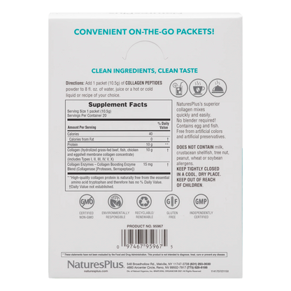 COLLAGEN PEPTIDES STICK PACK BOX