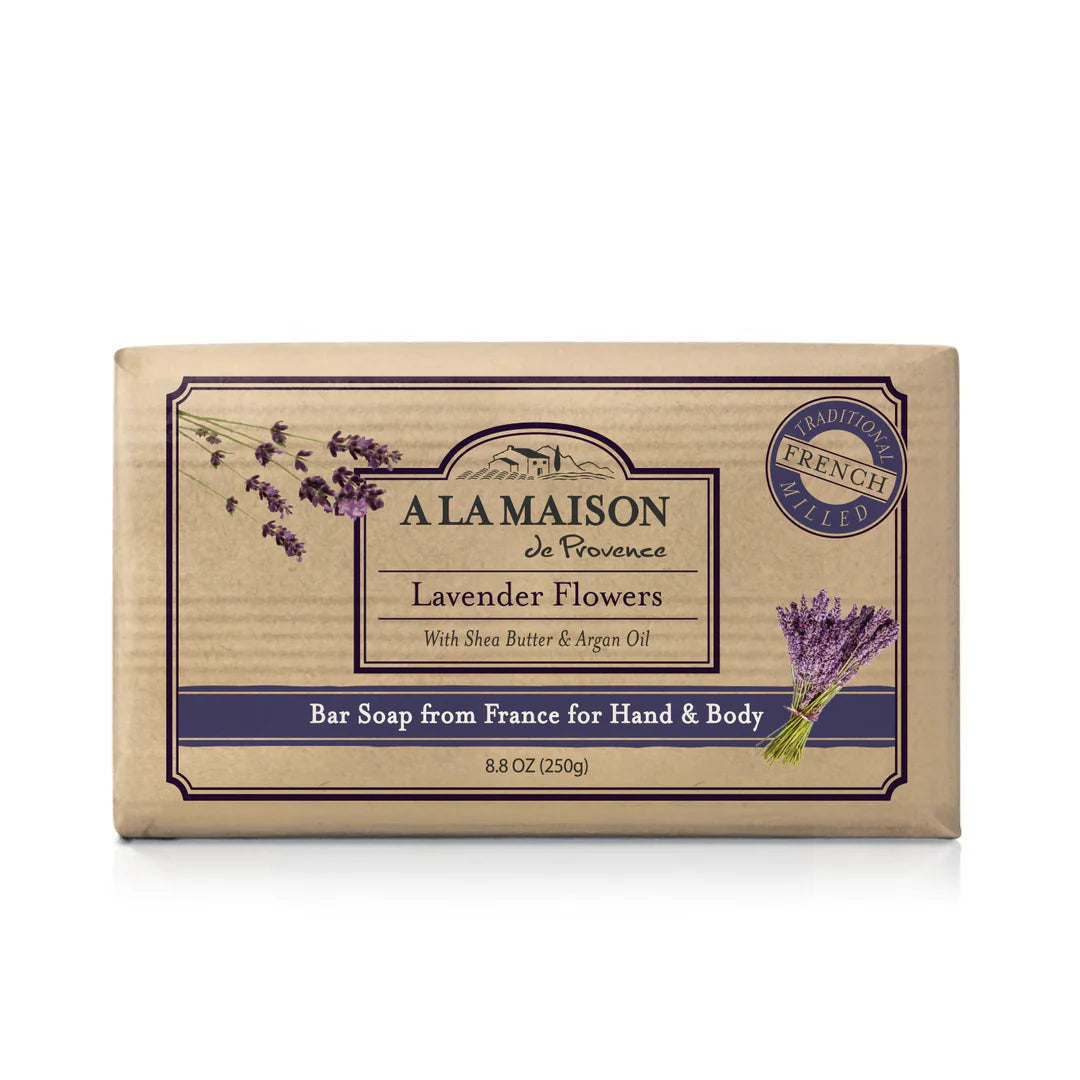 BAR SOAP LAVENDER FLOWERS