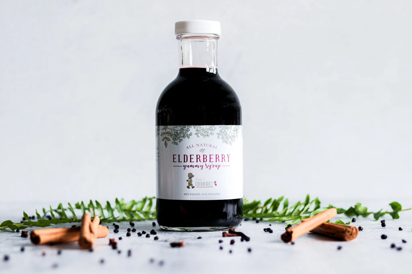 ELDERBERRY YUMMY SYRUP