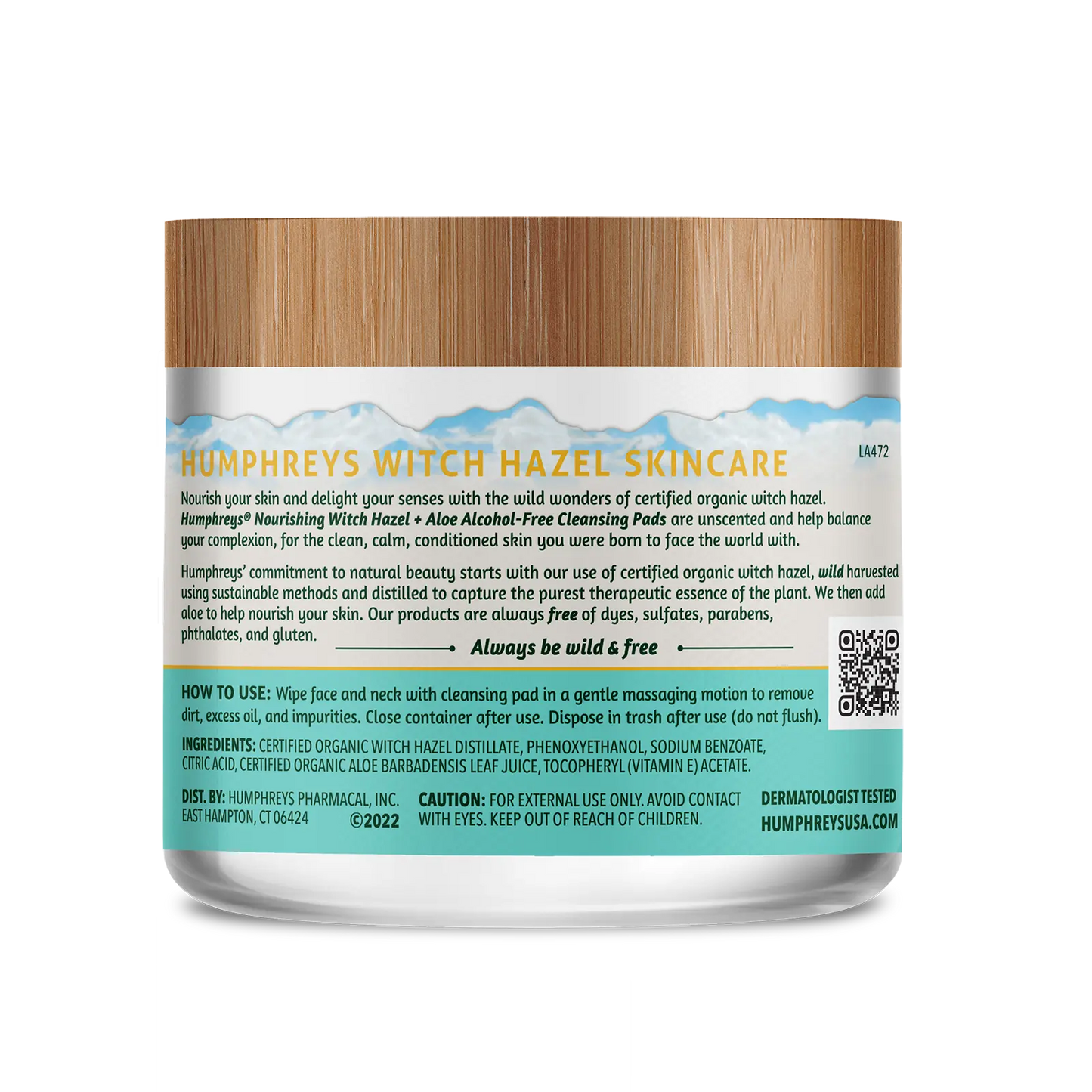 WITCH HAZEL NOURISHING CLEANSING PADS
