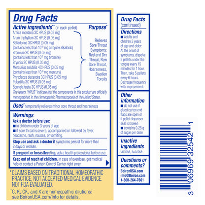 THROATCALM PELLETS ON THE GO