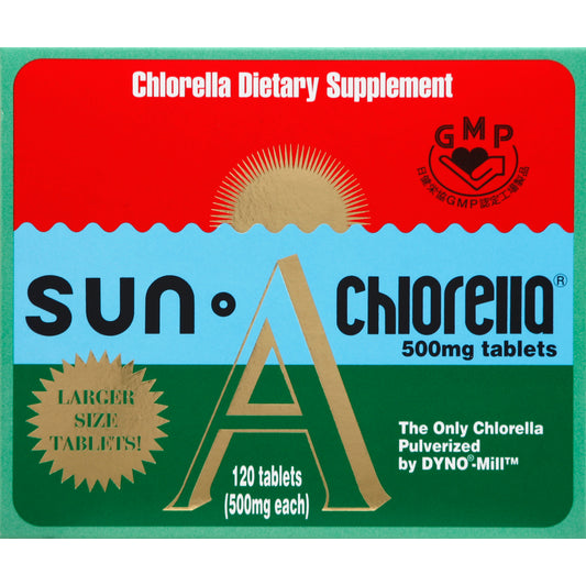 CHLORELLA TABS 500 mg