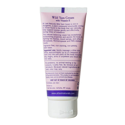 WILD YAM CREAM WITH VITAMIN E