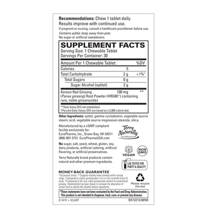 RED GINSENG ENERGY (30 CHEW)