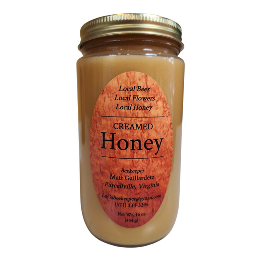 CREAMED HONEY - 16 OZ