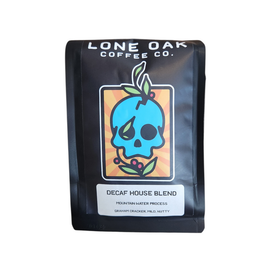 DECAF HOUSE BLEND COFFEE WHOLE BEAN